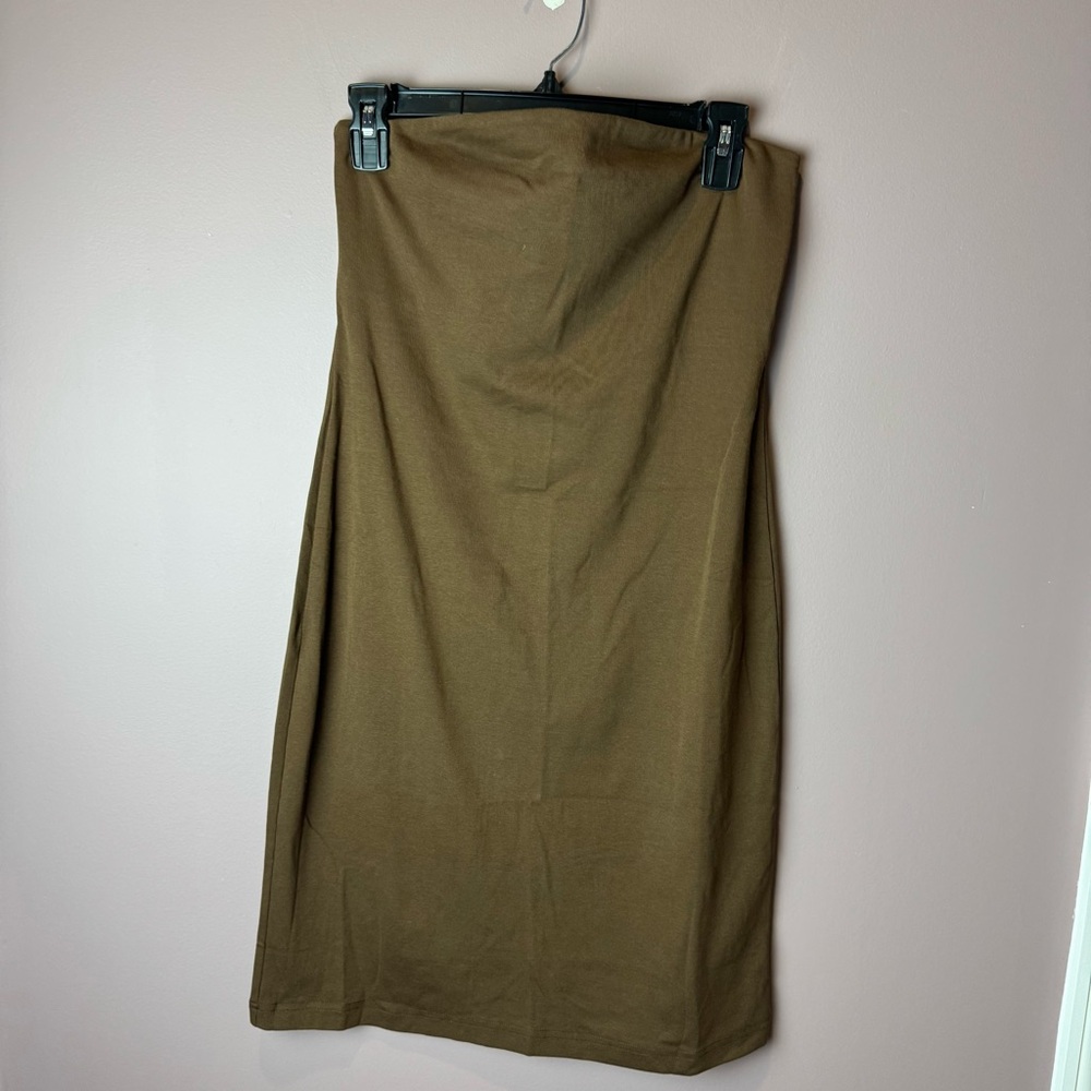 NWT Tuckernuck Bronze Metallic Knit Indie Dress M - Picture 9 of 11